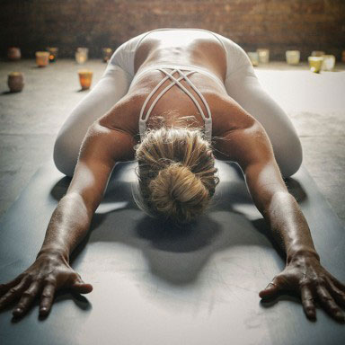 woman-yoga-bun